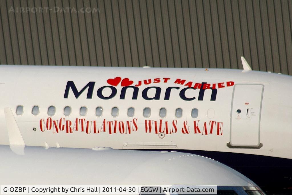 G-OZBP, 2001 Airbus A321-231 C/N 1433, with additional titles for the Royal Wedding