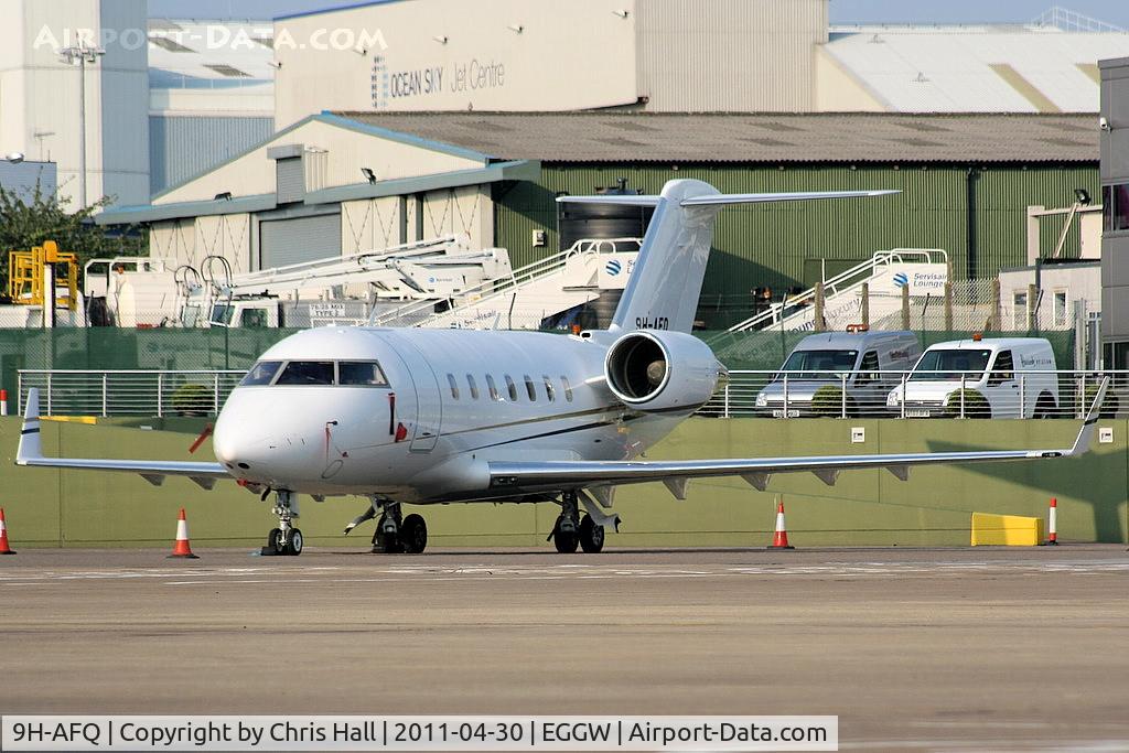 9H-AFQ, 2007 Bombardier Challenger 605 (CL-600-2B16) C/N 5709, Comlux Malta