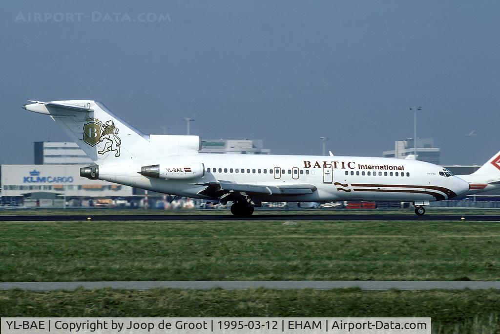 YL-BAE, 1965 Boeing 727-23 C/N 18900, this registration is now assigned to a Dash 8.