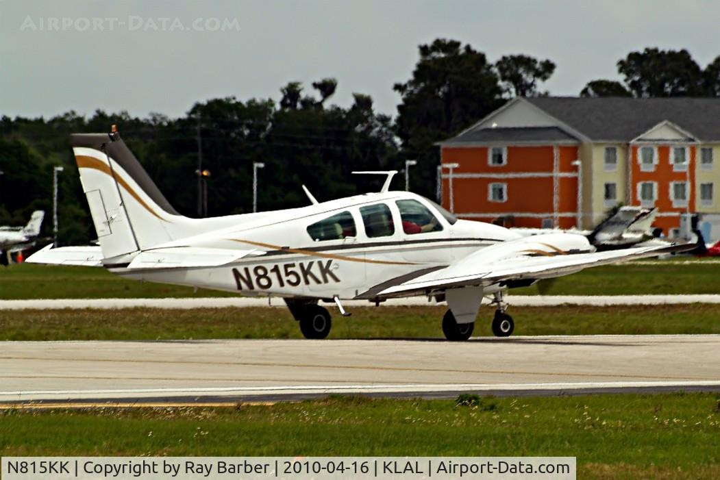 N815KK, 1973 Beech 95-B55 (T42A) Baron C/N TC-1521, Beech 95-B55 Baron [TC-1521] Lakeland-Linder~N 16/04/2010