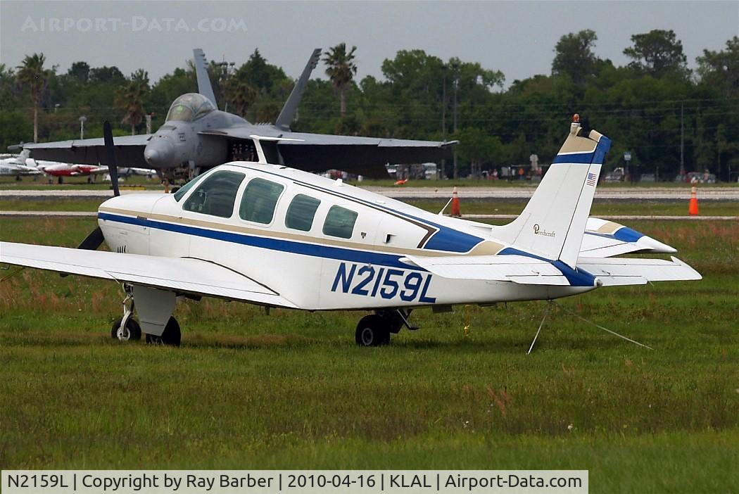 N2159L, 1976 Beech A36 Bonanza 36 C/N E-902, Beech A36 Bonanza 36 [E-902] Lakeland-Linder~N 16/04/2010