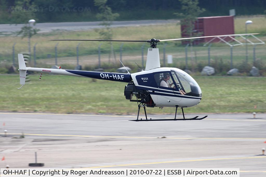 OH-HAF, 1987 Robinson R22 Beta C/N 0655, Eves-Air Oy