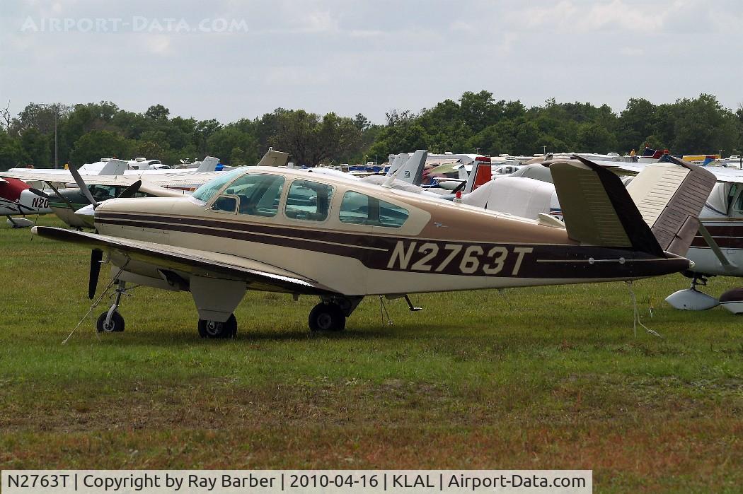 N2763T, 1967 Beech V35 Bonanza C/N D-8469, Beech V35 Bonanza [D-8469] Lakeland-Linder~N 16/04/2010