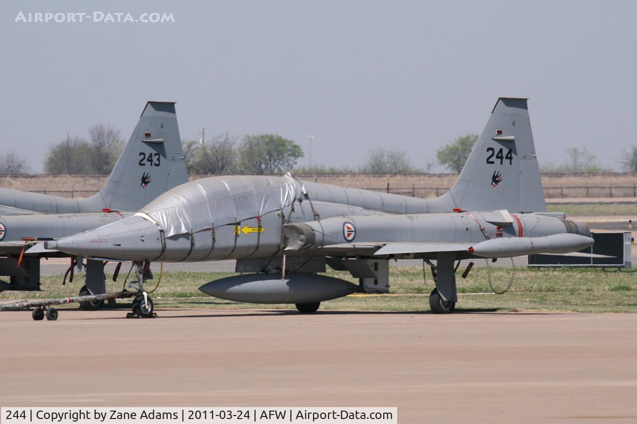 244, 1966 Northrop F-5B Freedom Fighter C/N N.9008, At Alliance Airport - Fort Worth, TX