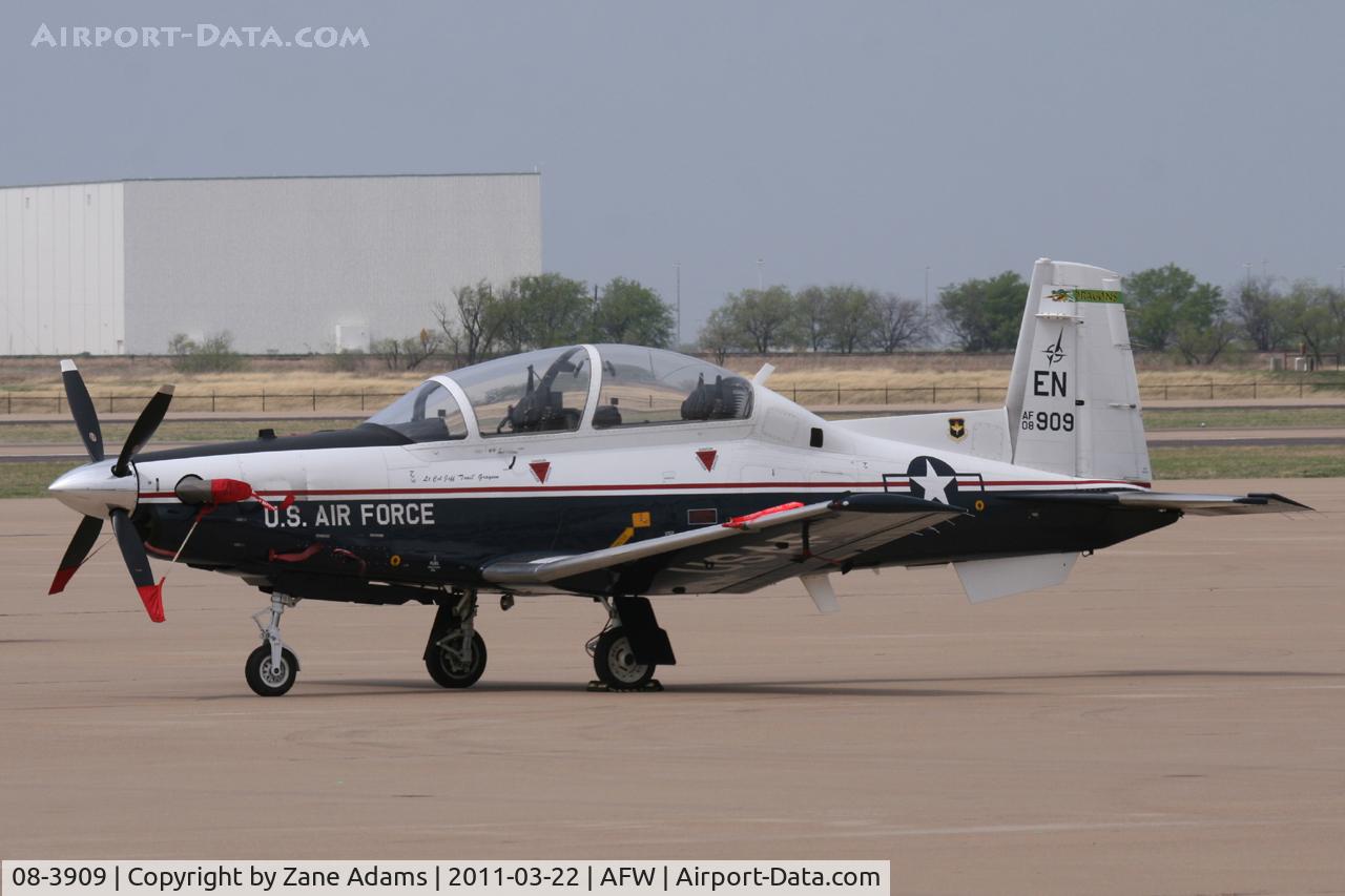 08-3909, 2008 Raytheon T-6A Texan II C/N PT-468, At Alliance Airport - Fort Worth, TX
