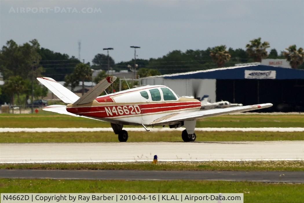 N4662D, 1956 Beech G35 Bonanza C/N D-4862, Beech G35 Bonanza [D-4862] Lakeland-Linder~N 16/04/2010