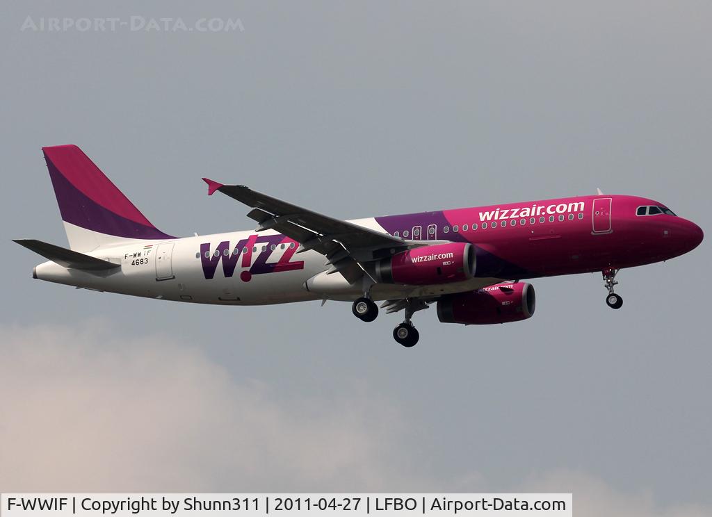 F-WWIF, 2011 Airbus A320-232 C/N 4683, C/n 4683 - To be HA-LWE