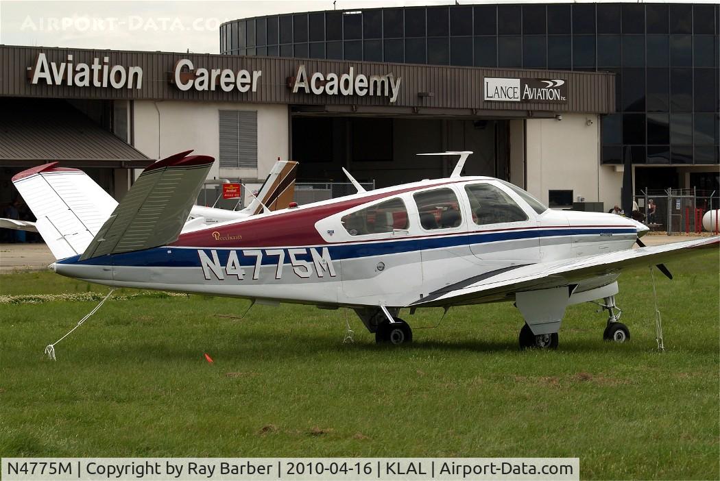 N4775M, 1978 Beech V35B Bonanza C/N D-10131, Beech V35B Bonanza [D-10131] Lakeland-Linder~N 16/04/2010