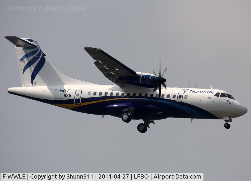 F-WWLE, 2011 ATR 42-500 C/N 835, C/n 835