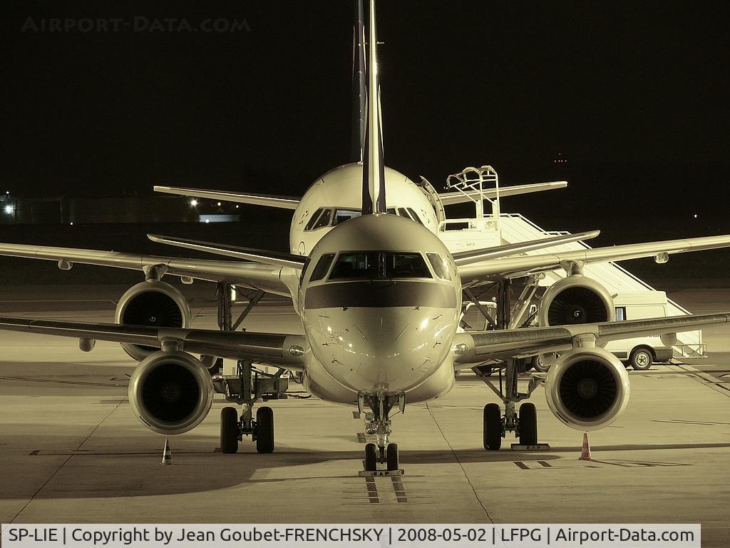 SP-LIE, 2006 Embraer 175LR (ERJ-170-200LR) C/N 17000153, at CDG T1