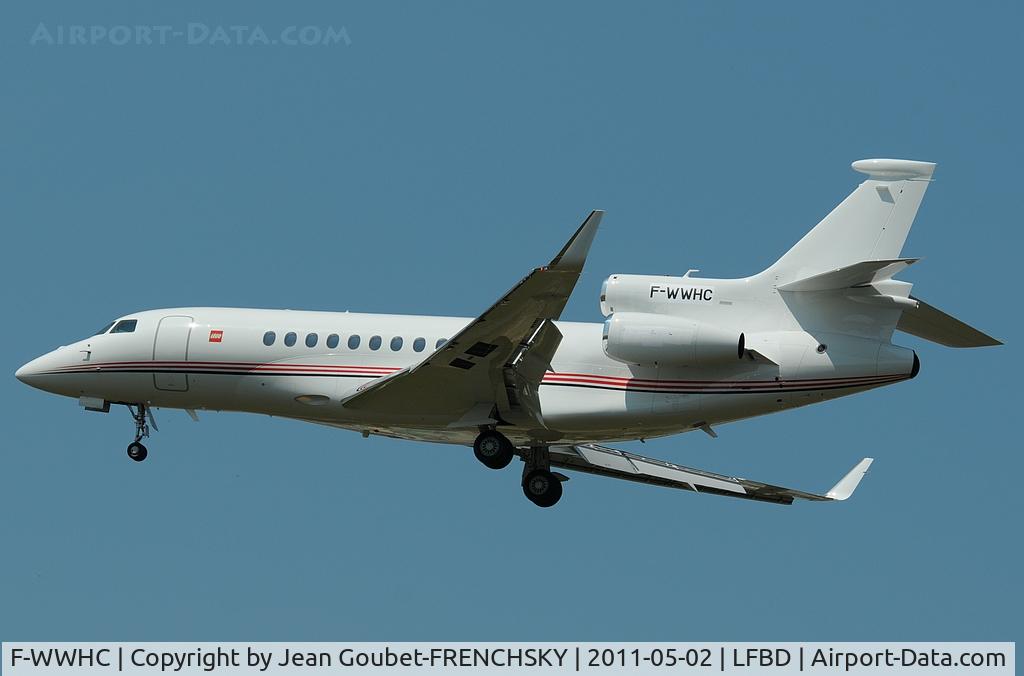F-WWHC, 2011 Dassault Falcon 7X C/N 121, F7X Légo