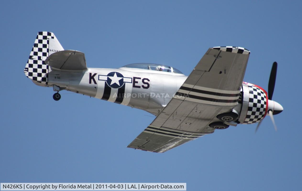 N426KS, North American T-6 Super C/N JS-001, Super Six T-6