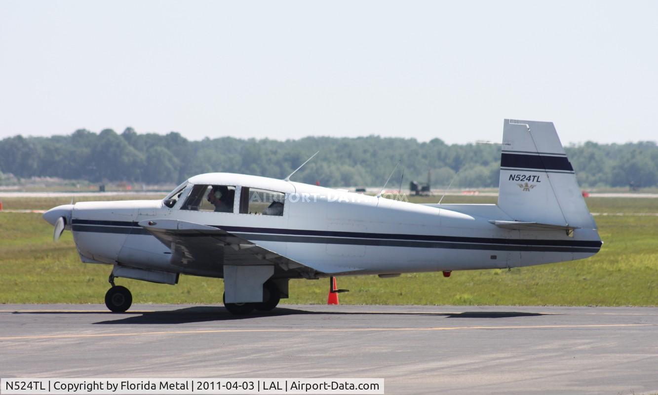 N524TL, 1965 Mooney M20C Ranger C/N 3086, Mooney M20C