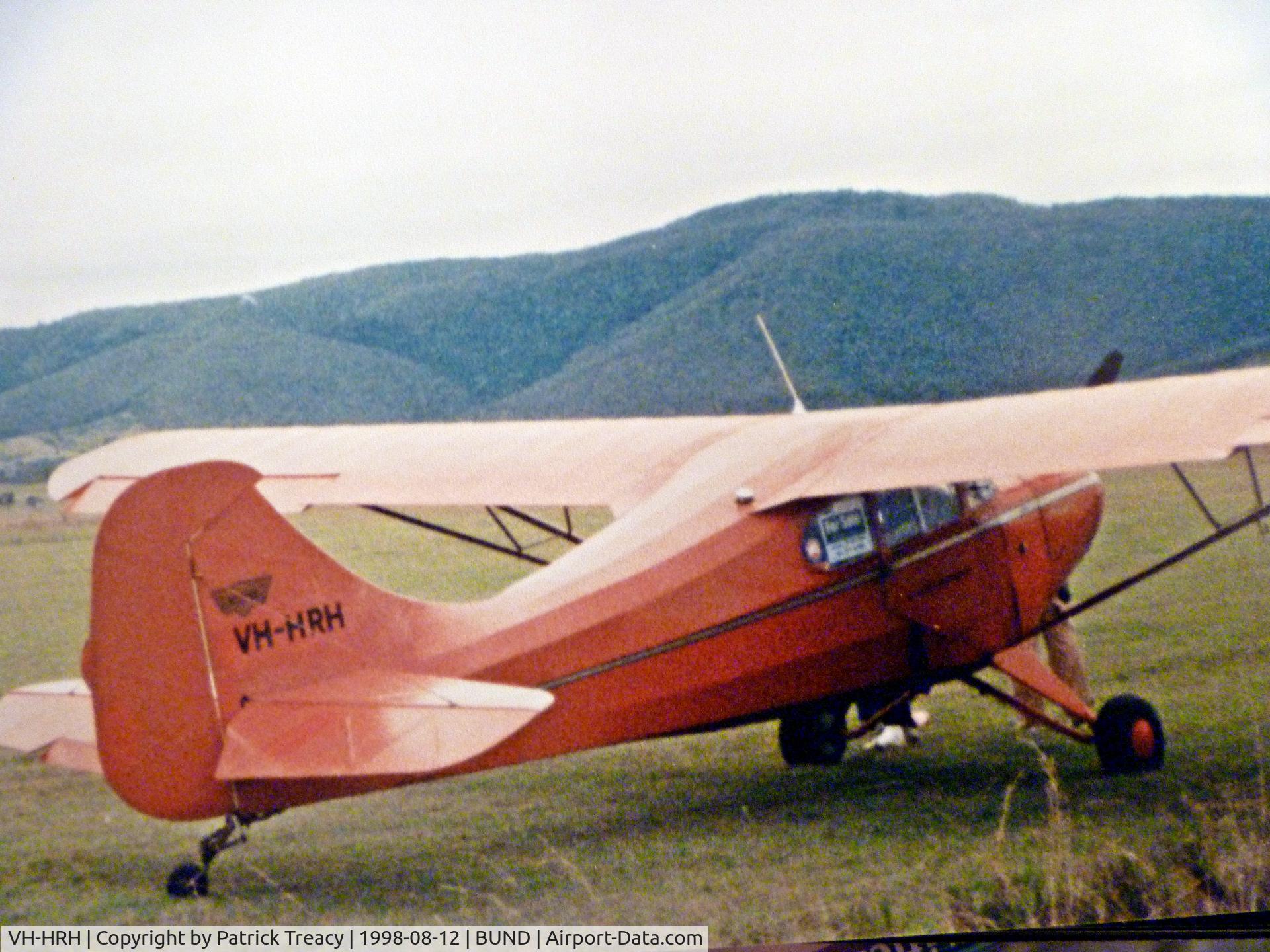 VH-HRH, 1947 Aeronca 11BC Chief Chief C/N 1090, We flew up from Toowoomba on the Darling Downs that day