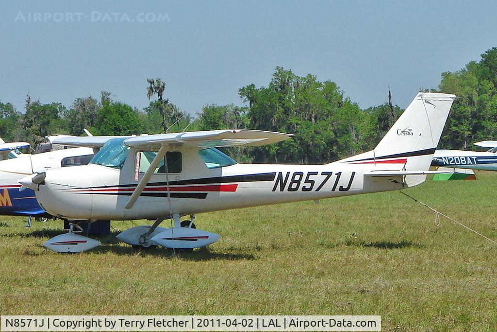 N8571J, 1967 Cessna 150G C/N 15066471, 2011 Sun n Fun at Lakeland , Florida