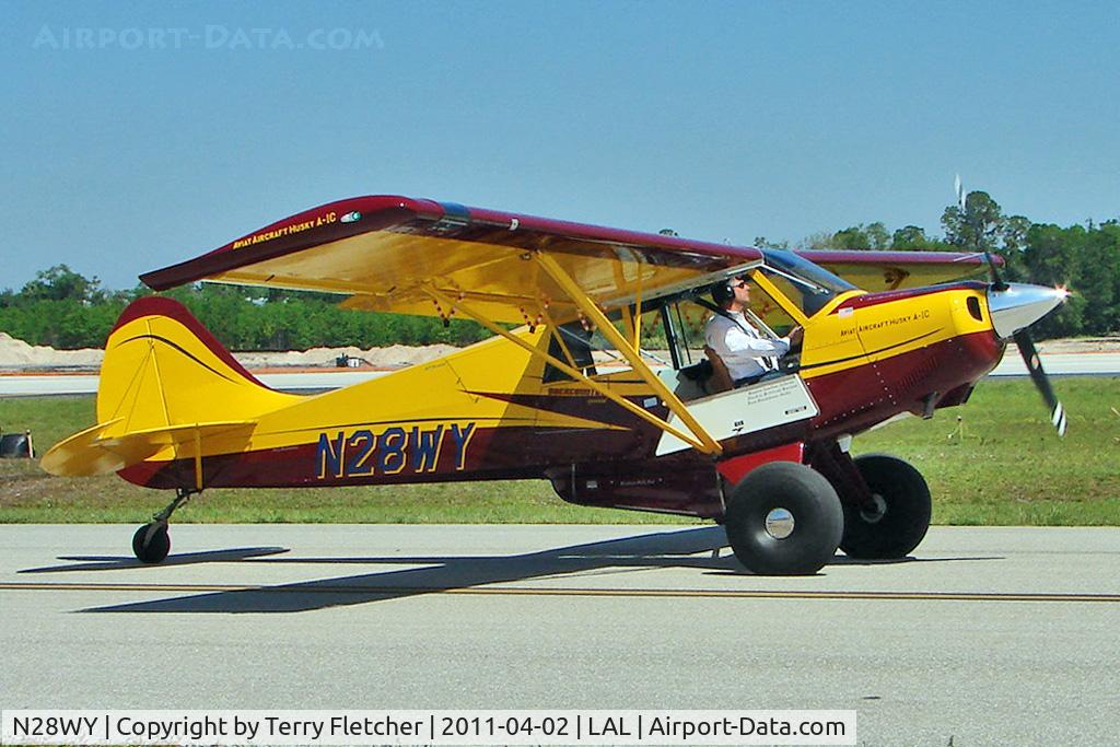 N28WY, 2010 Aviat A-1C-180 Husky C/N 3103, 2011 Sun n Fun at Lakeland , Florida