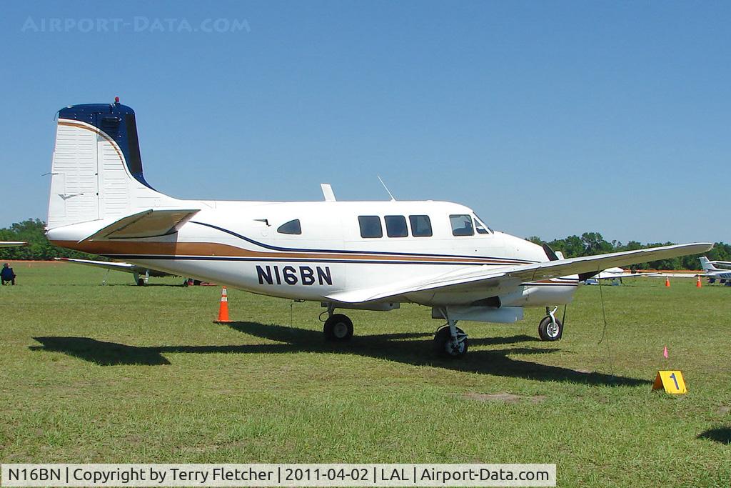 N16BN, 1962 Beech U-8F Seminole C/N LF-61, 2011 Sun n Fun at Lakeland , Florida