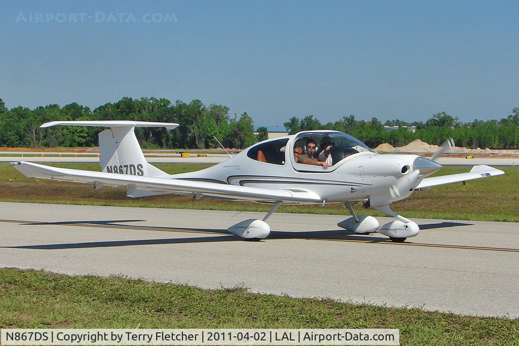 N867DS, 2007 Diamond DA-40 Diamond Star C/N 40.867, 2011 Sun n Fun at Lakeland , Florida