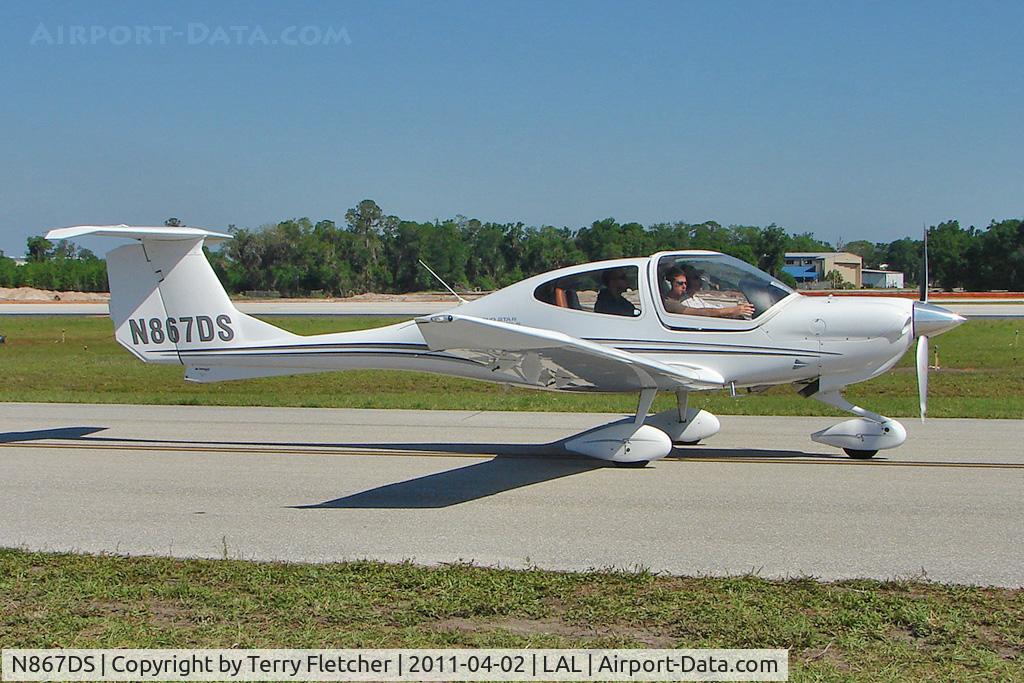 N867DS, 2007 Diamond DA-40 Diamond Star C/N 40.867, 2011 Sun n Fun at Lakeland , Florida