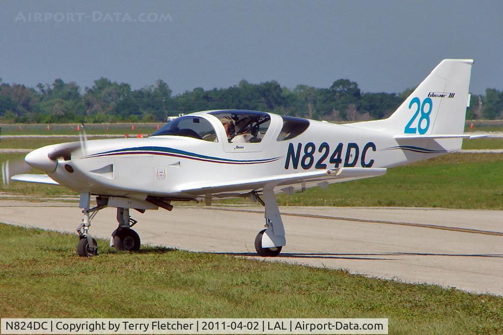 N824DC, 1994 Stoddard-Hamilton Glasair III C/N 3232, 2011 Sun n Fun at Lakeland , Florida