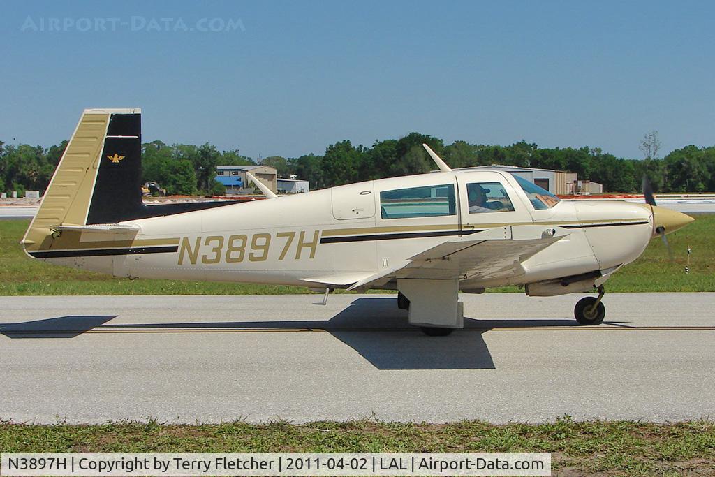 N3897H, 1979 Mooney M20J 201 C/N 24-0892, 2011 Sun n Fun at Lakeland , Florida