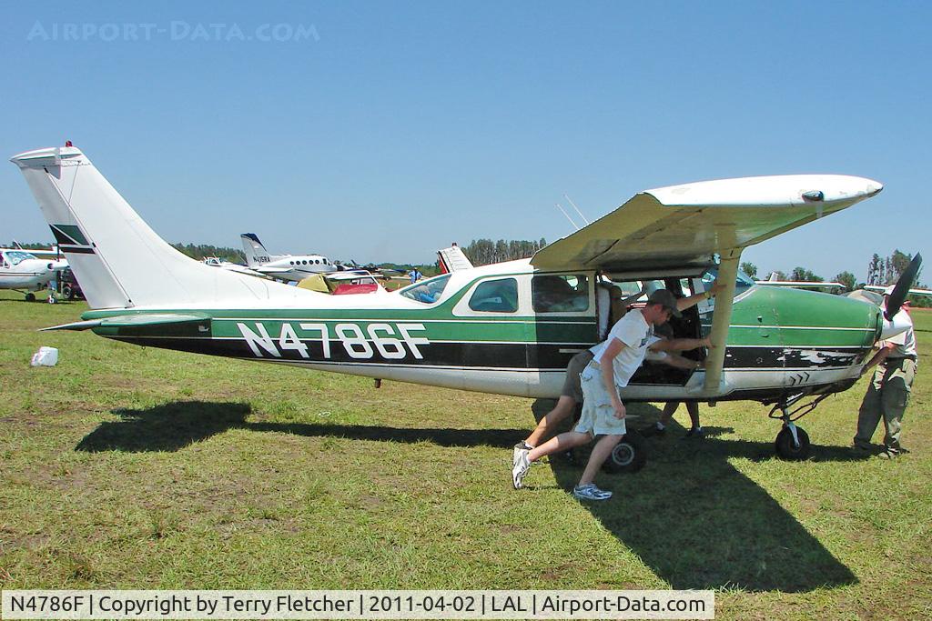 N4786F, 1967 Cessna P206B Super Skylane C/N P206-0386, 2011 Sun n Fun at Lakeland , Florida
