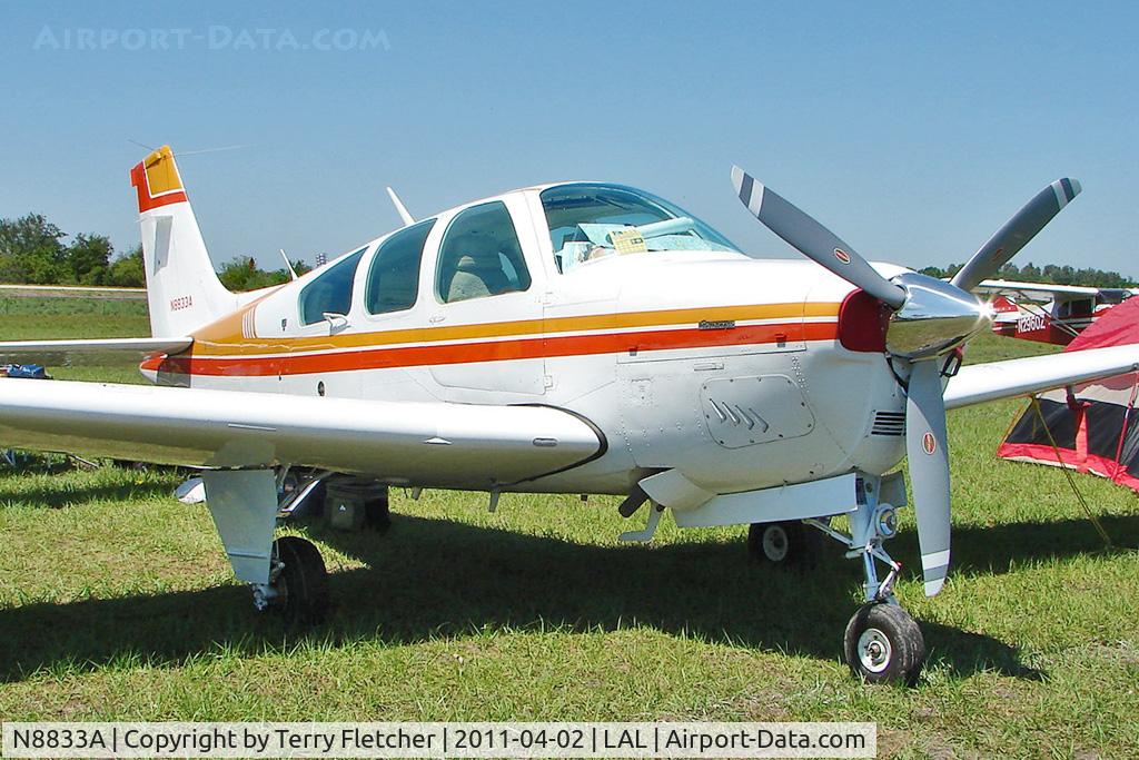 N8833A, 1982 Beech F33A Bonanza C/N CE-976, 2011 Sun n Fun at Lakeland , Florida