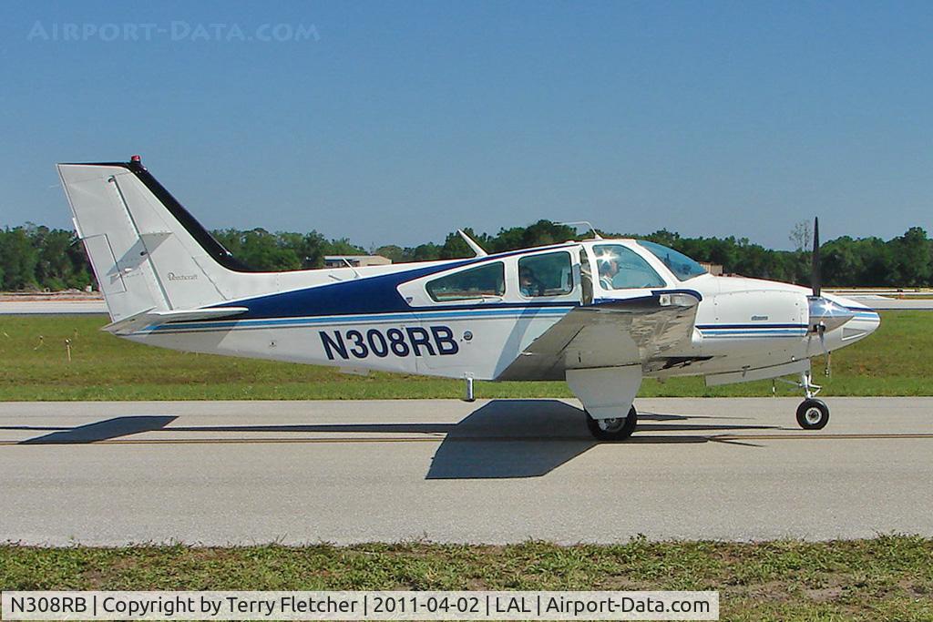 N308RB, 1979 Beech 95-B55 Baron Baron C/N TC2283, 2011 Sun n Fun at Lakeland , Florida