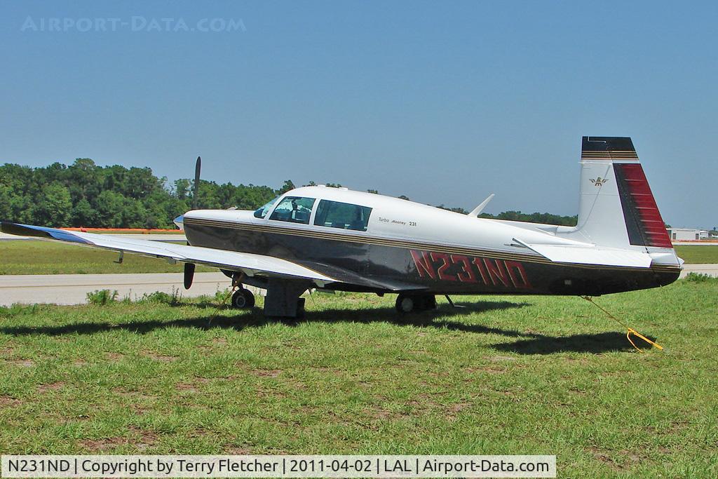 N231ND, 1979 Mooney M20K C/N 25-0207, 2011 Sun n Fun at Lakeland , Florida