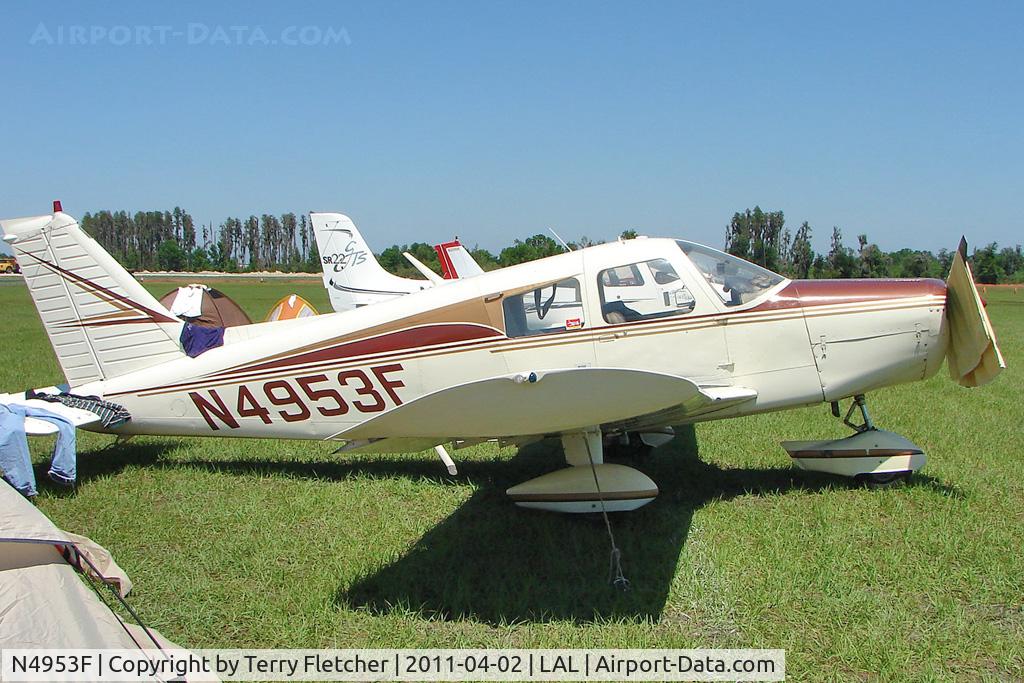 N4953F, 1976 Piper PA-28-140 Cruiser C/N 28-7725037, 2011 Sun n Fun at Lakeland , Florida