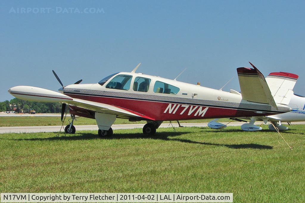 N17VM, 1973 Beech V35B Bonanza C/N D-9515, 2011 Sun n Fun at Lakeland , Florida