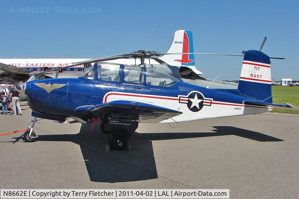 N8662E, 1955 Beech D-45 Mentor C/N BG-33, 2011 Sun n Fun at Lakeland , Florida