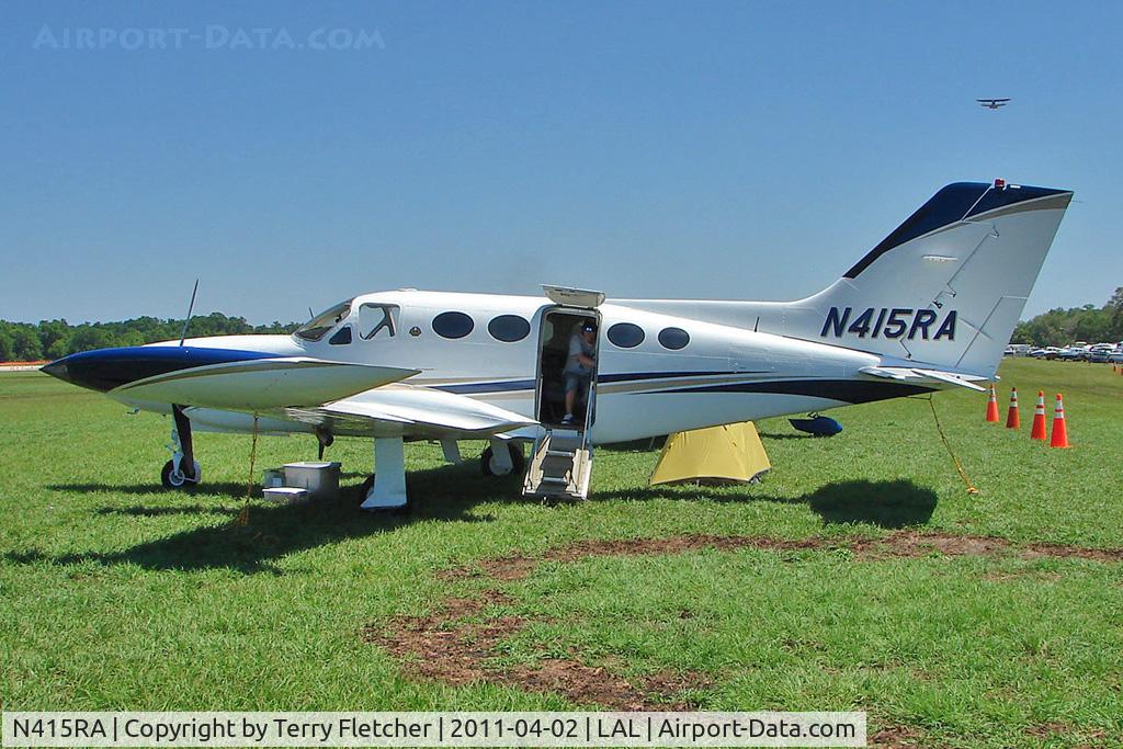 N415RA, 1975 Cessna 421B Golden Eagle C/N 421B0874, 2011 Sun n Fun at Lakeland , Florida