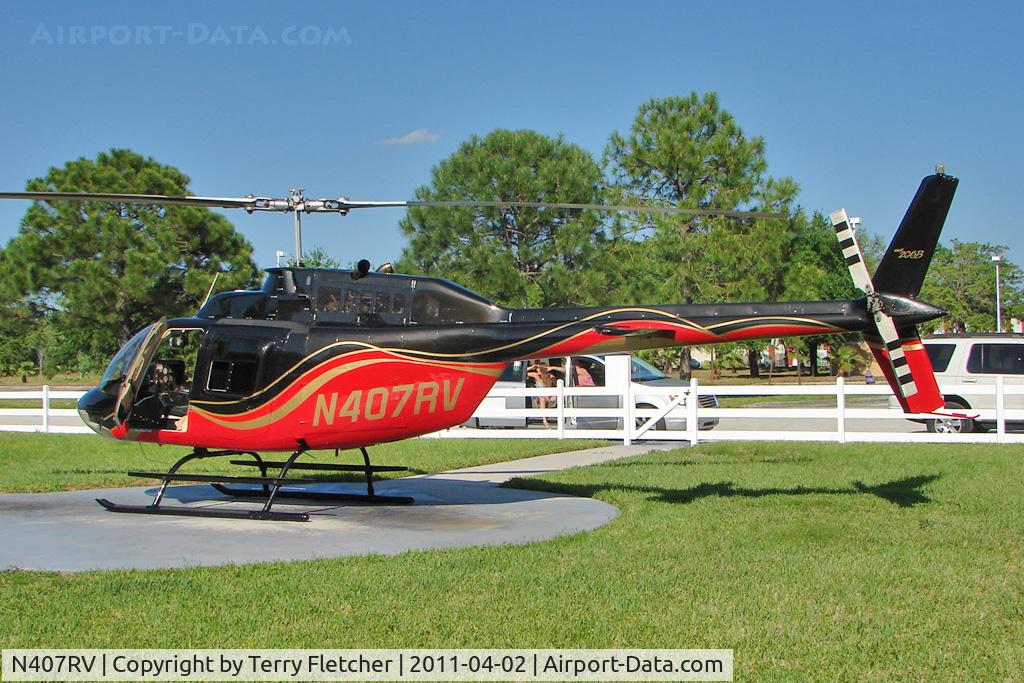 N407RV, Bell 206B C/N 3621, Pleasure flights from downtown Kissimmee