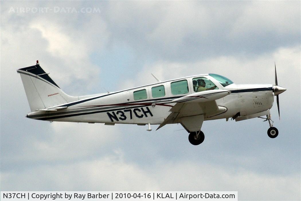 N37CH, 1979 Beech A36 Bonanza 36 C/N E-1460, Beech A36 Bonanza 36 [E-1460] Lakeland-Linder~N 16/04/2010