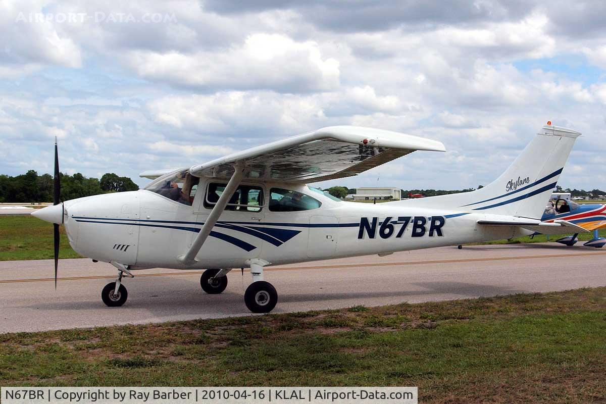 N67BR, 1973 Cessna 182P Skylane C/N 18261611, Cessna 182P Skylane [182-61611] Lakeland-Linder~N 16/04/2010