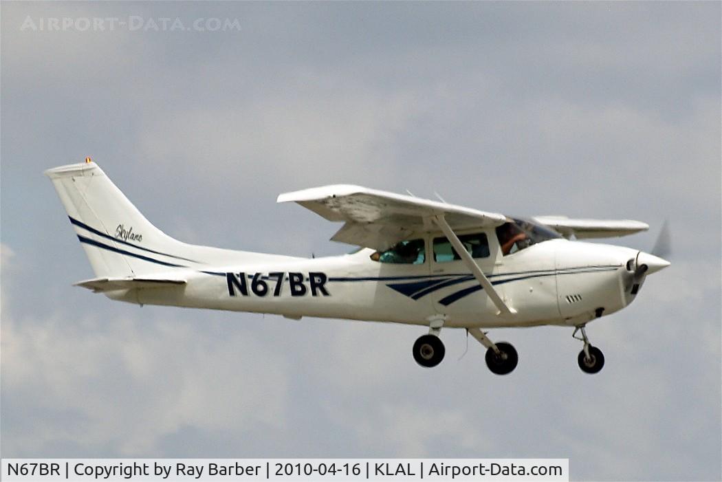 N67BR, 1973 Cessna 182P Skylane C/N 18261611, Cessna 182P Skylane [182-61611] Lakeland-Linder~N 16/04/2010