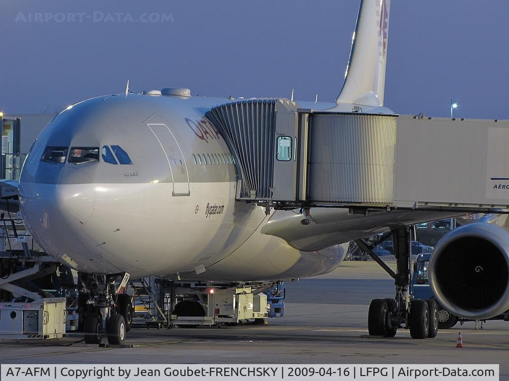 A7-AFM, 2004 Airbus A330-203 C/N 616, QATAR at T1
