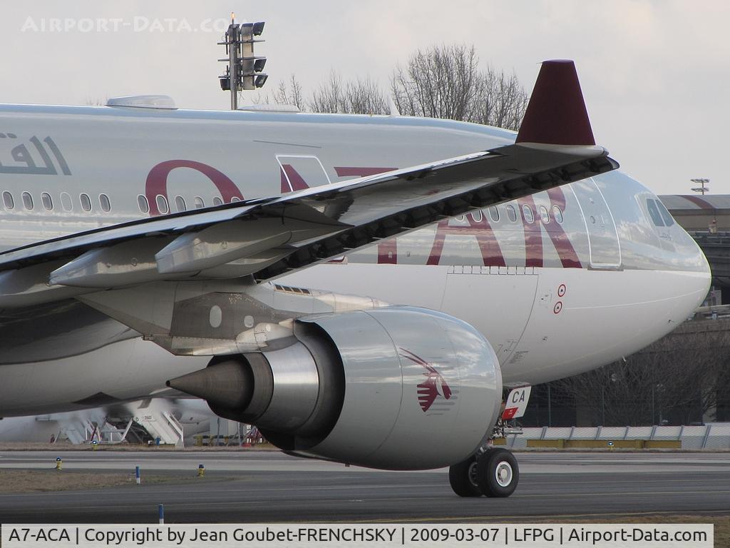 A7-ACA, 2002 Airbus A330-203 C/N 473, QATAR at // CDG