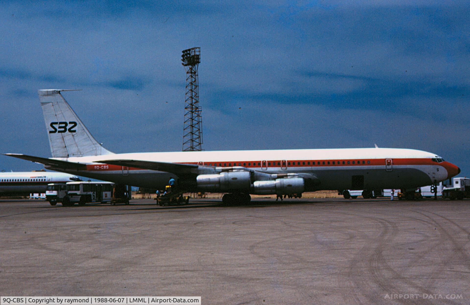 9Q-CBS, 1969 Boeing 707-329C C/N 20200, B707 9Q-CBS Scribe Airlift Zaire