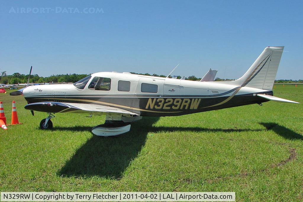 N329RW, 2007 Piper PA-32-301FT Saratoga C/N 3232073, Sun n Fun 2011 at Lakeland , Florida