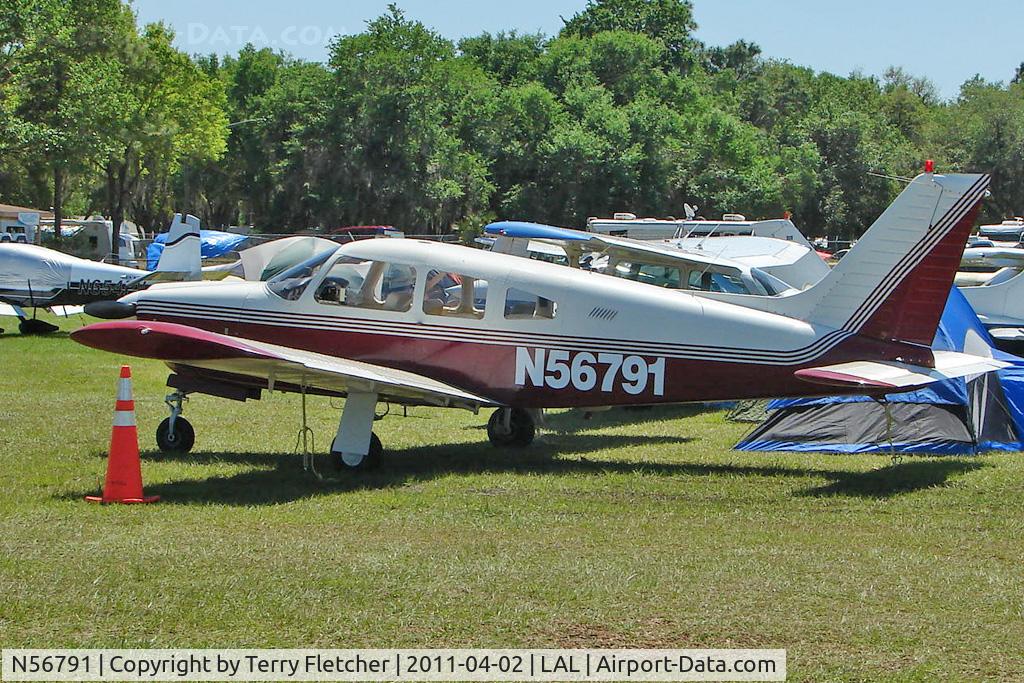 N56791, 1973 Piper PA-28R-200 C/N 28R-7435043, Sun n Fun 2011 at Lakeland , Florida