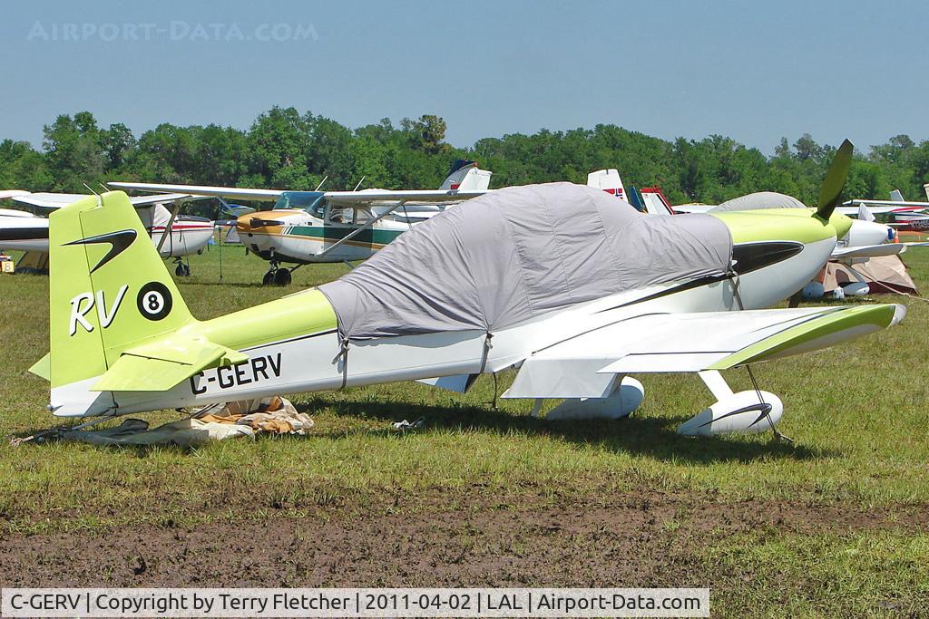 C-GERV, 2002 Vans RV-8 C/N 81117, Sun n Fun 2011 at Lakeland , Florida