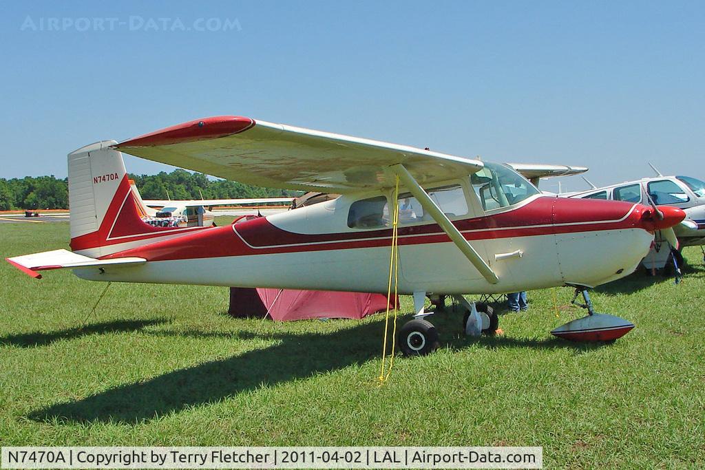 N7470A, 1956 Cessna 172 C/N 29570, Sun n Fun 2011 at Lakeland , Florida