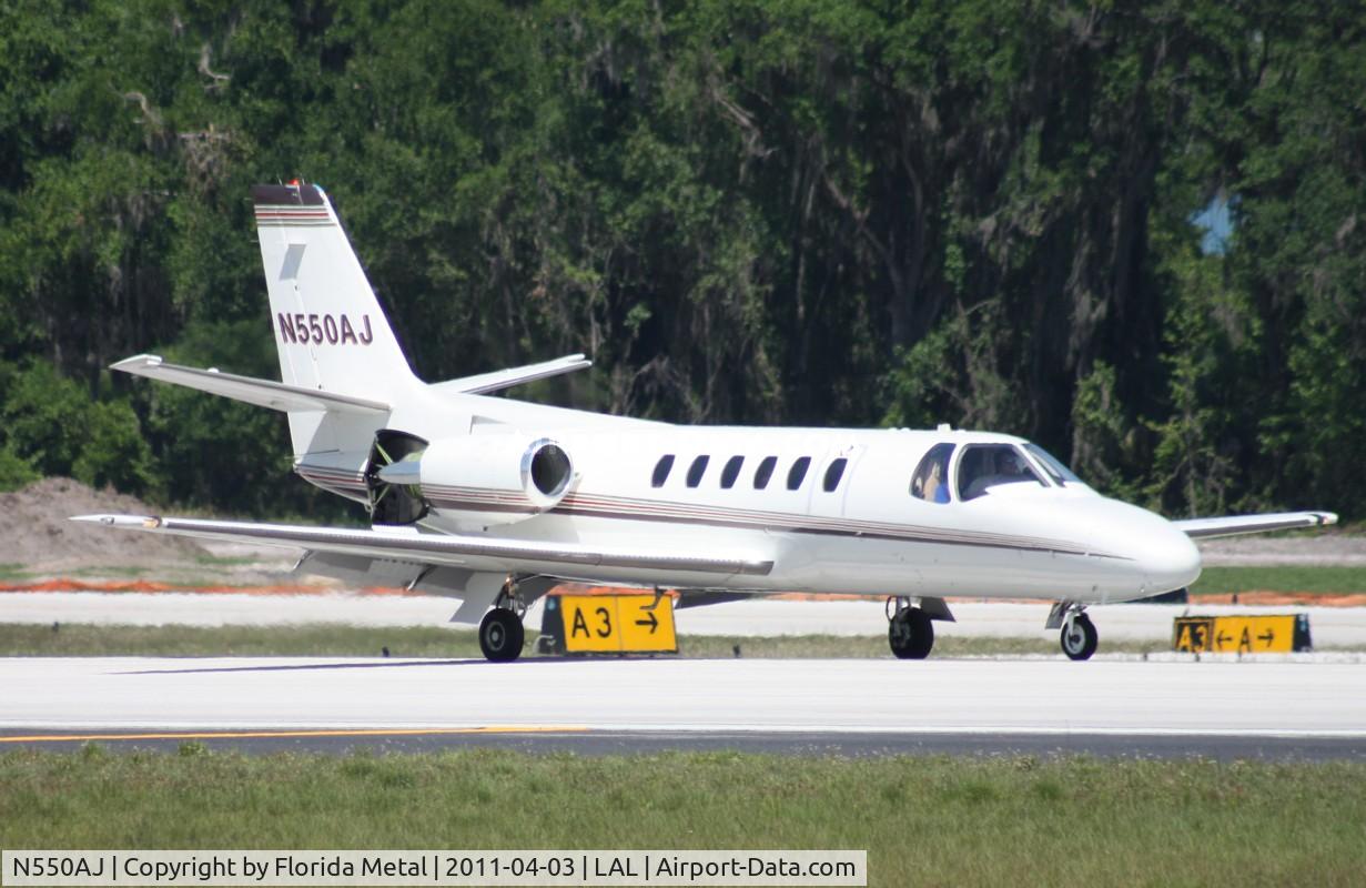 N550AJ, 1987 Cessna S550 Citation IIS C/N S550-0141, Cessna 550