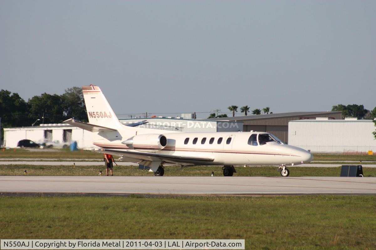 N550AJ, 1987 Cessna S550 Citation IIS C/N S550-0141, Cessna 550