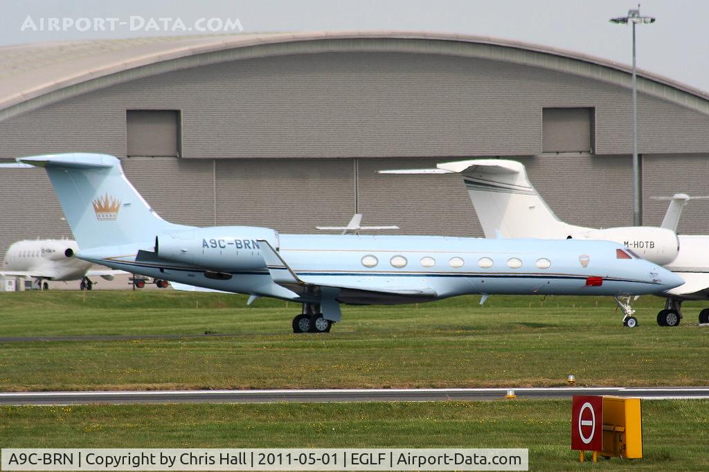 A9C-BRN, 2009 Gulfstream Aerospace GV-SP (G550) C/N 5242, Bahrain Amiri Flight