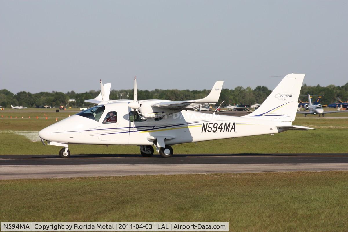 N594MA, 2010 Tecnam P-2006T C/N 055, Tecna 2006