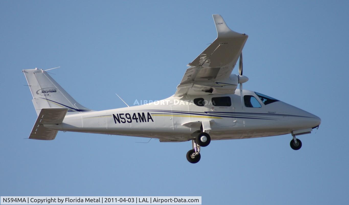 N594MA, 2010 Tecnam P-2006T C/N 055, Tecna 2006