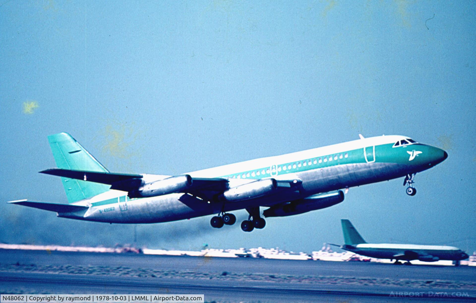 N48062, 1961 Convair 880-22M-21 C/N 22-00-54, Convair880 N48062 Singapore Airtrust
